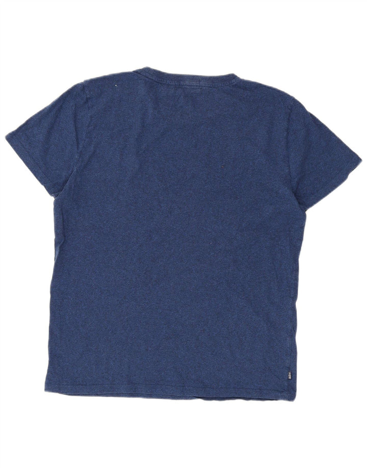 Мужская футболка Superdry Top XL Темно-синяя, хлопок