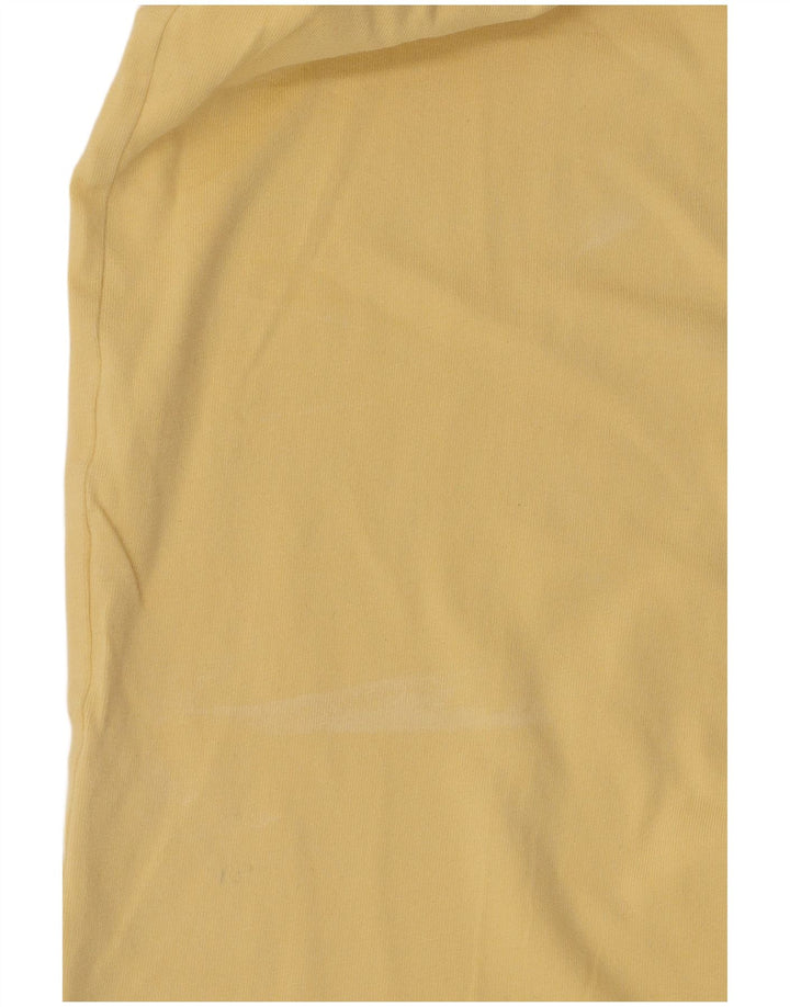 Adidas Мужская футболка Top Large Yellow Cotton