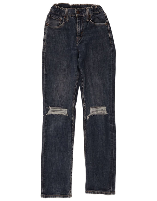 Мужские джинсы Levi's 511 с потертостями W29 L29, синий хлопок