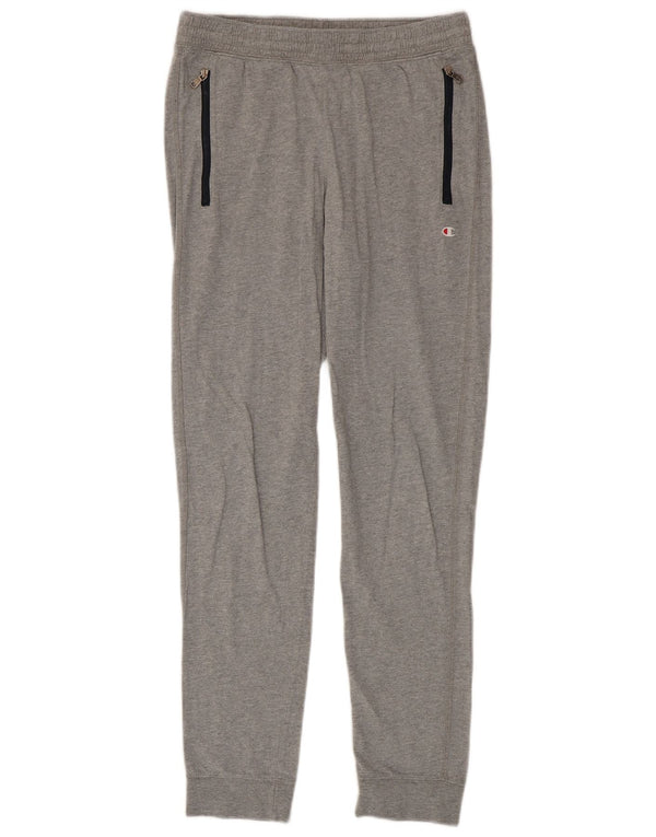 Champion Mens Tracksuit Trousers Joggers Small Grey