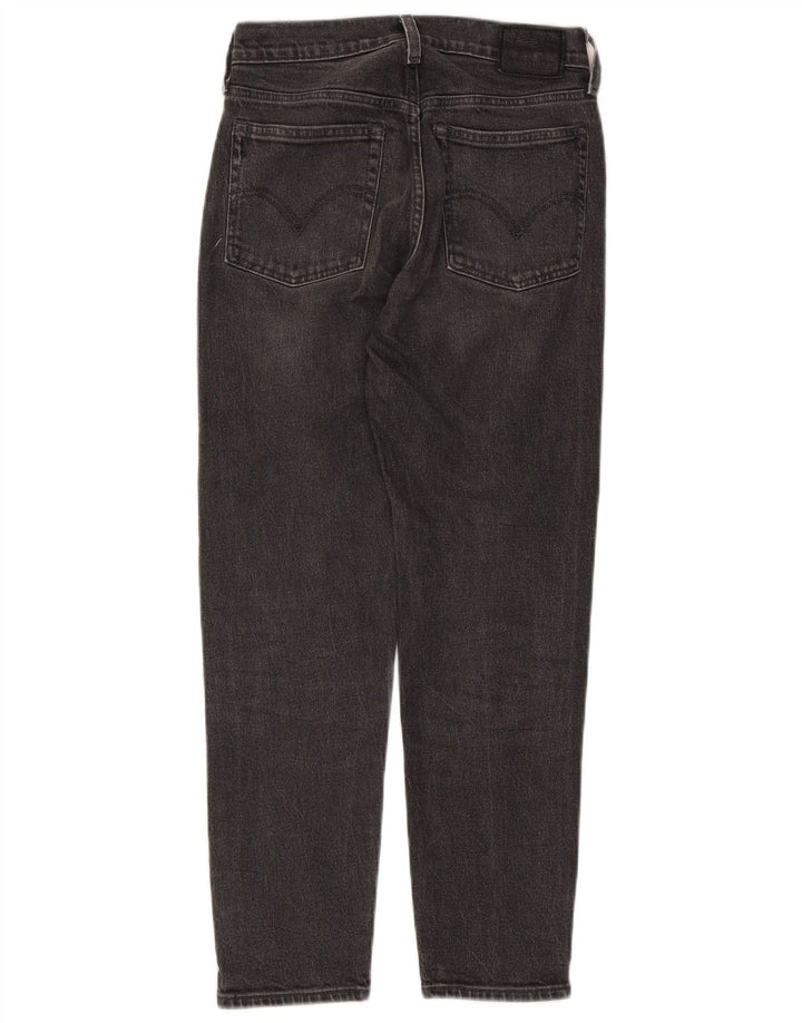 Женские зауженные джинсы Levi's W26 L26, черный хлопок