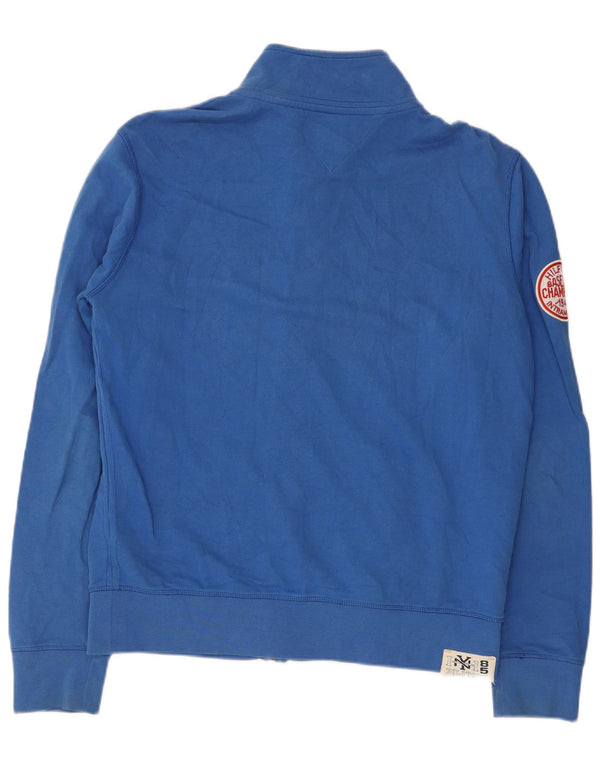 Tommy Hilfiger Мужской спортивный костюм с рисунком, верхняя куртка 2XL, синий хлопок