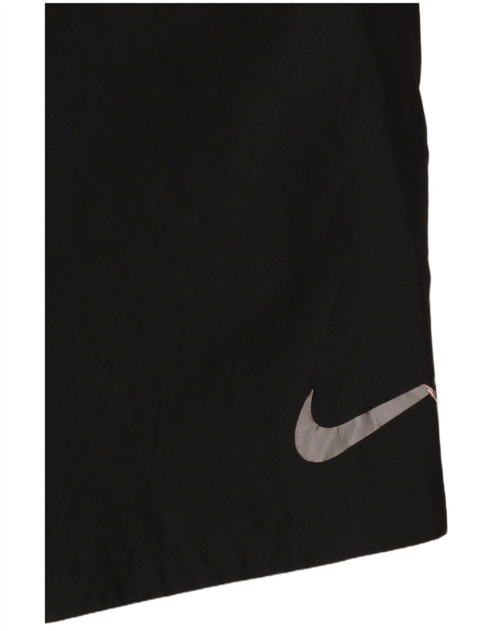 Мужские спортивные шорты Nike Dri Fit, средний черный полиэстер