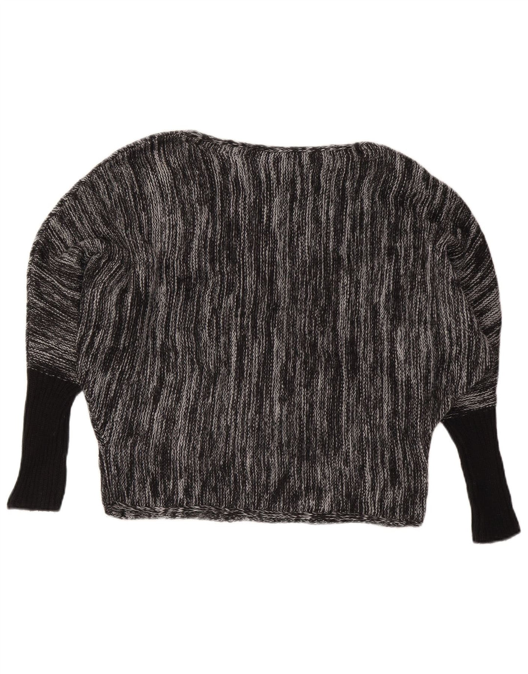 Женский джемпер с вырезом «лодочкой» CALVIN KLEIN JEANS UK 6 XS, серый в крапинку