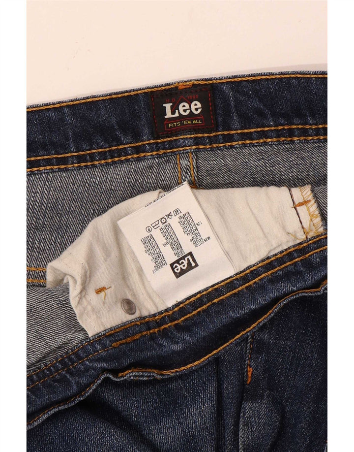 Мужские прямые джинсы Lee Brooklyn W40 L27, синий хлопок