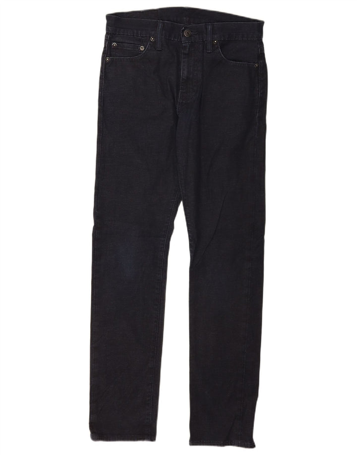 Мужские узкие джинсы Levi's W30 L32, темно-синий хлопок
