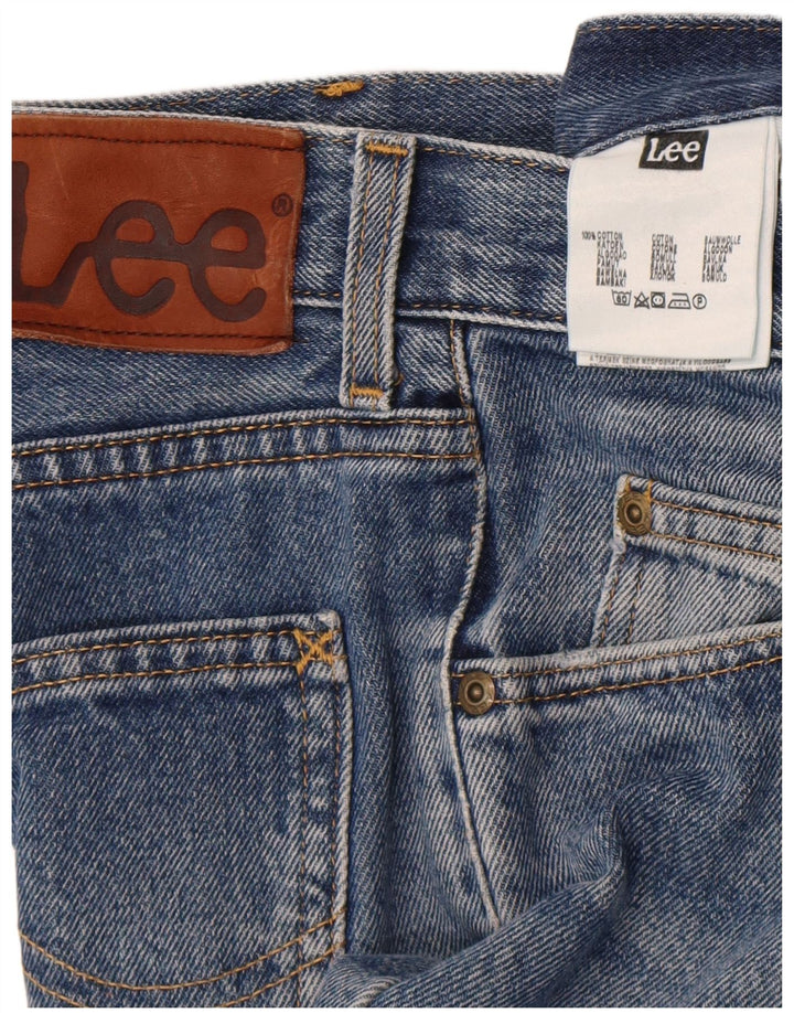 Мужские прямые джинсы Lee Brooklyn W34 L32, синий хлопок