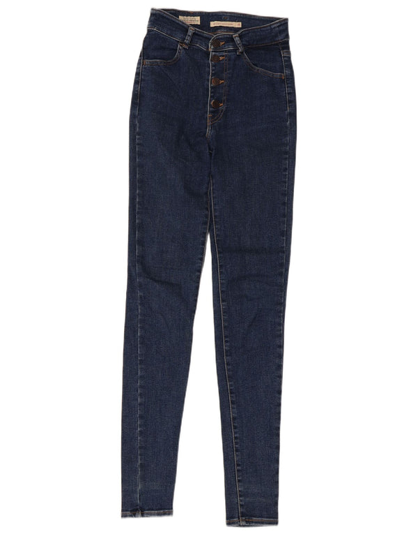 Женские джинсы суперскинни Levi's Mile High W25 L31 синие