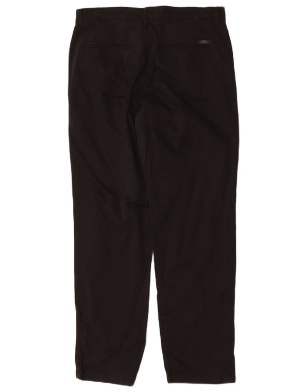 Мужские брюки чинос свободного покроя Jack & Jones W33 L32, черный хлопок