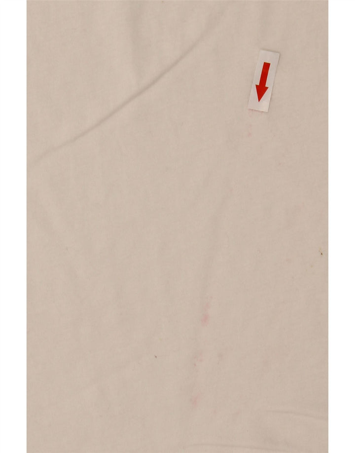 Мужская футболка с рисунком Replay, средний белый цвет