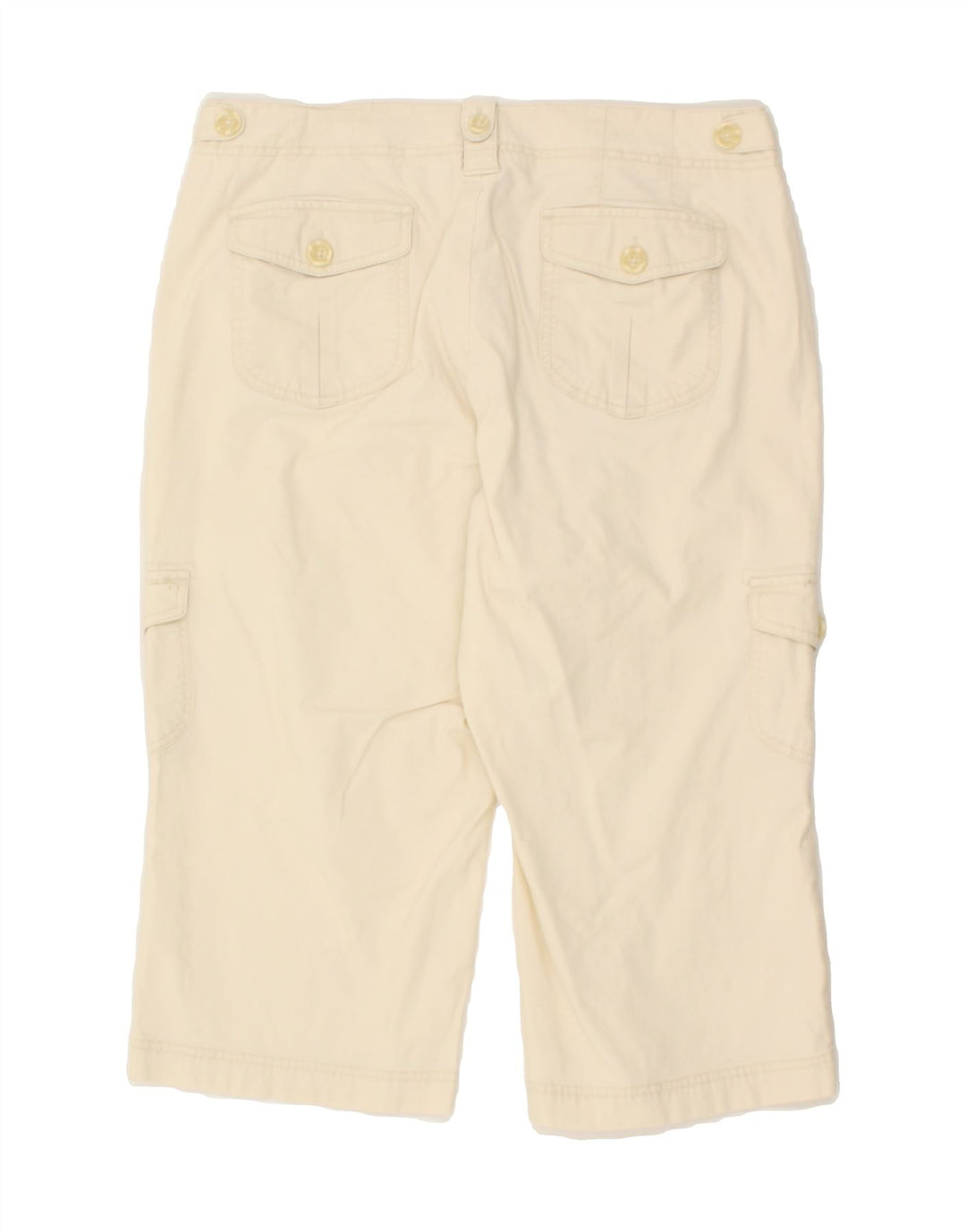 DOCKERS Womens Regular Fit Capri Trousers US 12 Large W32 L17  Beige Vintage Dockers and Second-Hand Dockers from Messina Hembry 