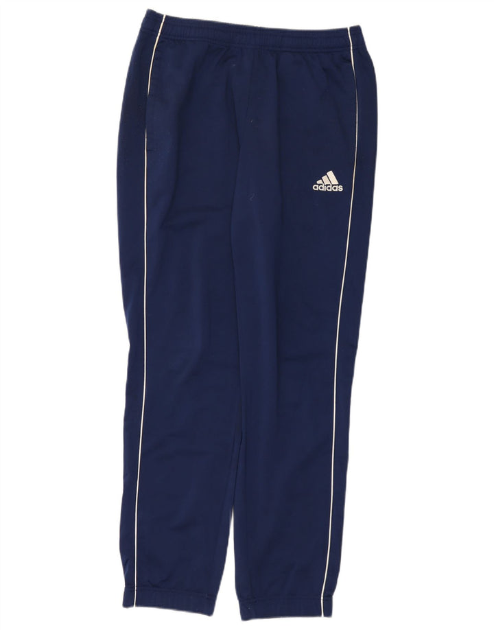 Мужские спортивные брюки Adidas Joggers среднего размера, темно-синие, полиэстер