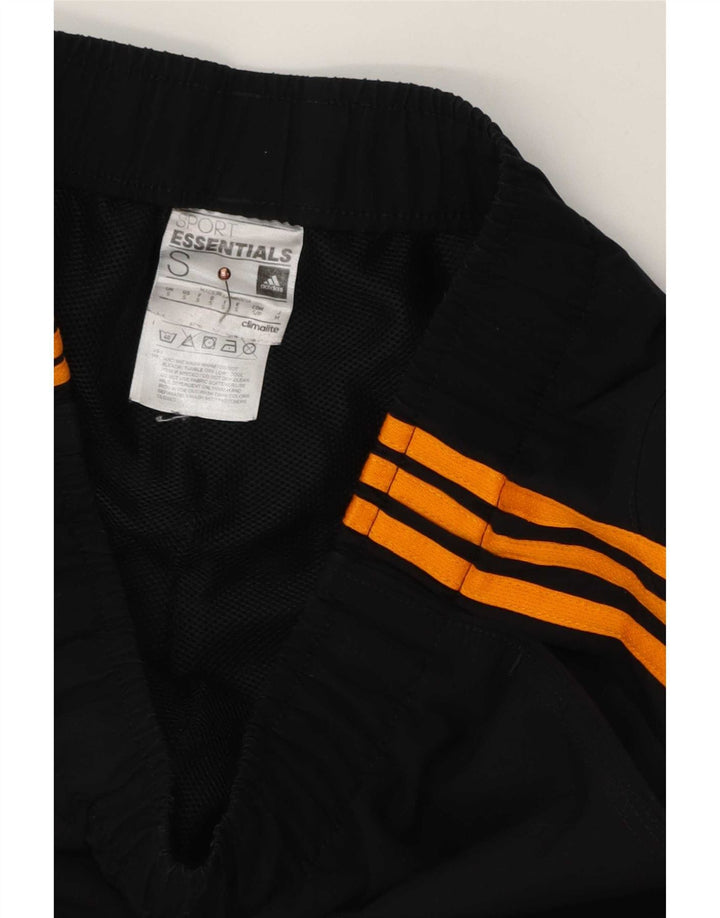 Мужские спортивные шорты Adidas Climalite, маленькие черные из полиэстера