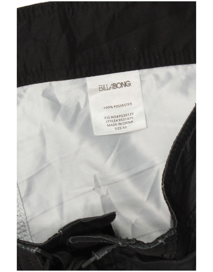 Мужские шорты для плавания Billabong XL, черный полиэстер в клетку