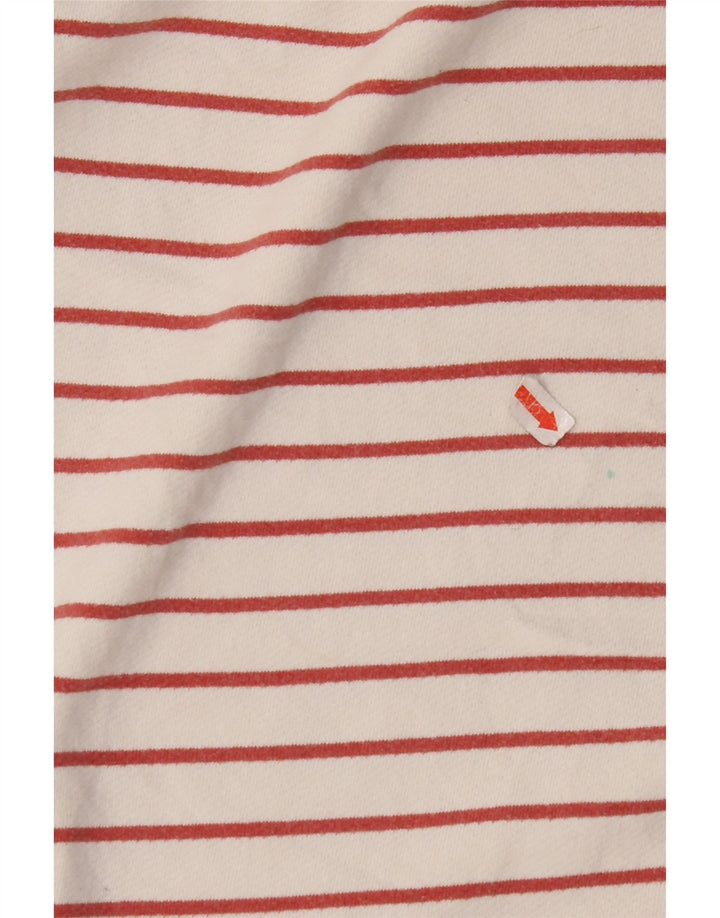 Женский топ FAT FACE с длинным рукавом, Великобритания, 8 маленьких размеров, хлопок в белую полоску