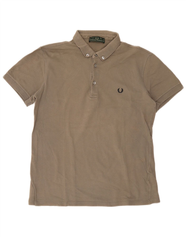 Мужская рубашка-поло Fred Perry XL, серый хлопок