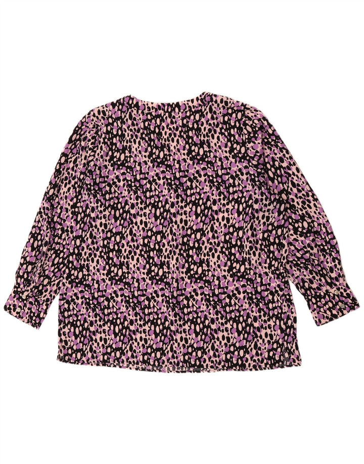 Женская блузка MARKS & SPENCER UK 18 XL с разноцветным животным принтом