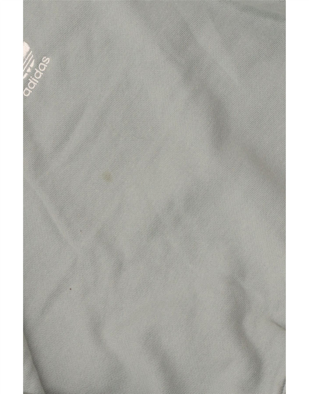 Женский укороченный свитшот оверсайз Adidas UK 6 XS, синий хлопок