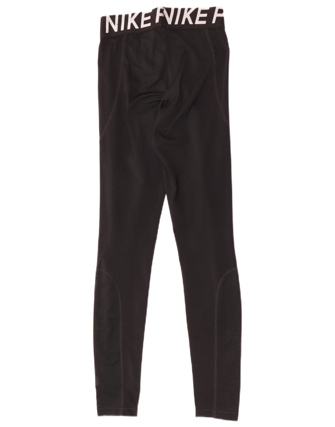 Женские леггинсы с рисунком Nike Dri Fit UK 8, маленькие черные, полиэстер