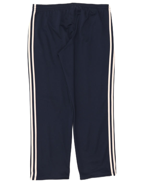 Мужские спортивные брюки Adidas UK 44/46, большой темно-синий полиэстер