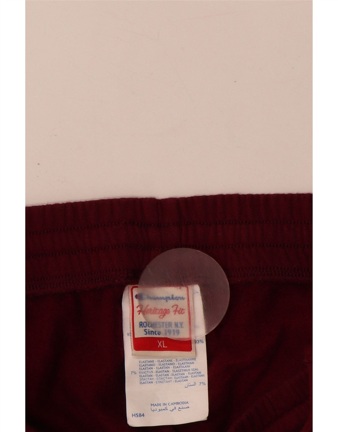 Женские спортивные брюки CHAMPION Heritage Fit, брюки для бега, Великобритания, 18 XL, темно-бордовые