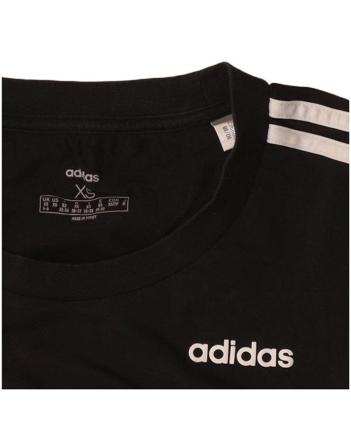 Женская футболка Adidas Top UK 4/6 XS Черная