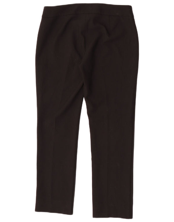 Женские узкие повседневные брюки Marella EMME UK 12 Medium W32 L28, черные