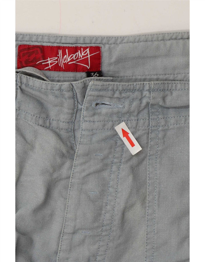 Мужские шорты чинос Billabong W36, большие синие, хлопок