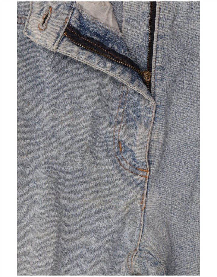 CAPPOPERA Женские зауженные джинсы с высокой талией IT 44 Средний W26 L26 Синий хлопок