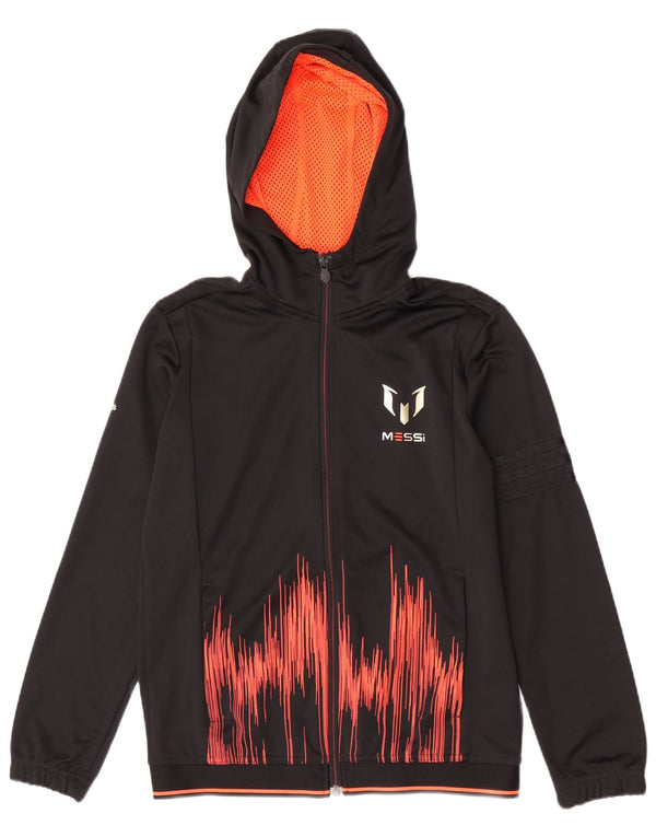 Джемпер с капюшоном Adidas для мальчиков MESSI 11-12 лет Black Tie Dye Sports