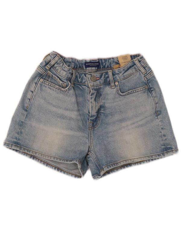 Джинсовые шорты Scotch & Soda для девочек 11–12 лет, W26, синий хлопок