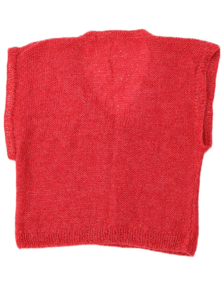 Женская укороченная майка VINTAGE UK 14, средний розовый цвет