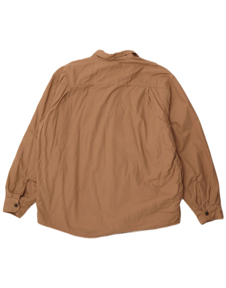 Мужская куртка WRANGLER из шерпы UK 42 XL, коричневый хлопок