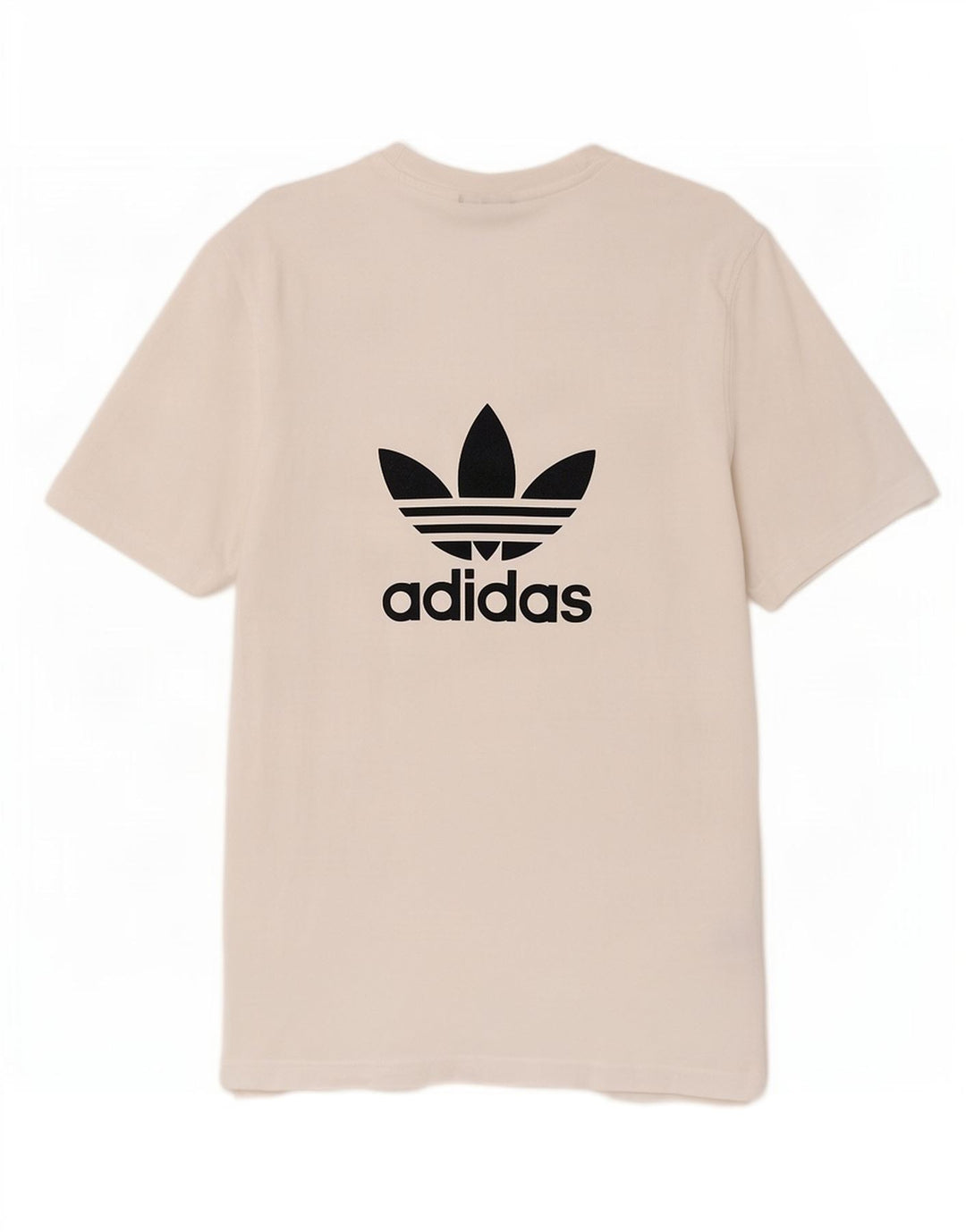 Adidas Мужская футболка с рисунком Топ среднего размера, белый хлопок