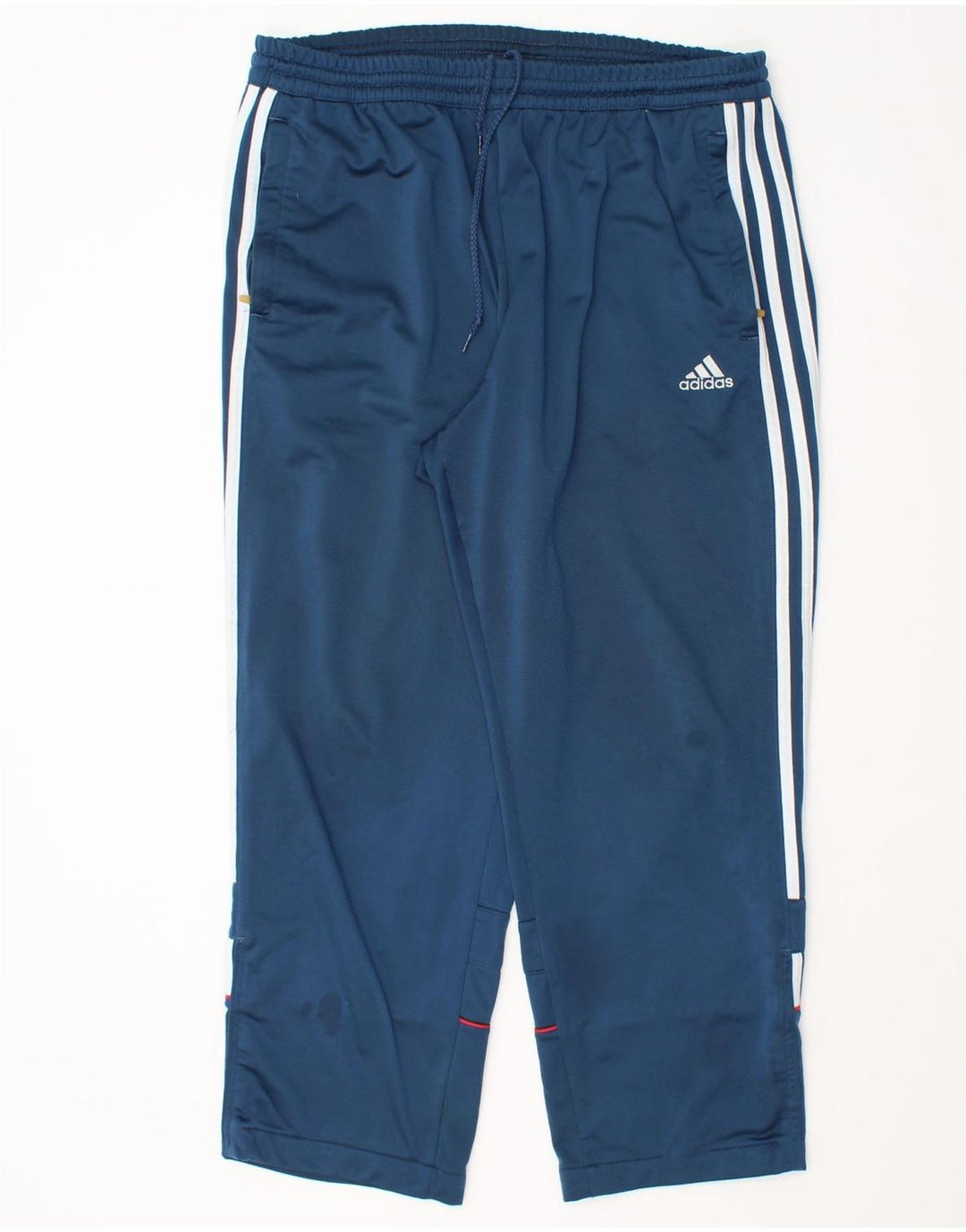 Мужские спортивные брюки Adidas UK 40/42, средний синий полиэстер