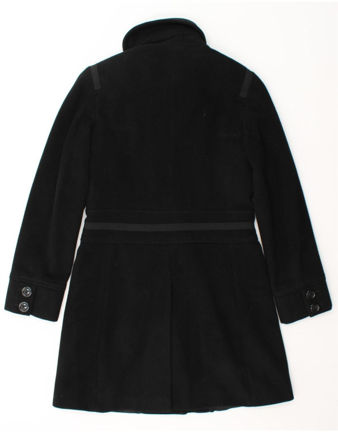 MAX & CO. Womens Overcoat UK 8 Small Black Vintage Max & Co. and Second-Hand Max & Co. from Messina Hembry 