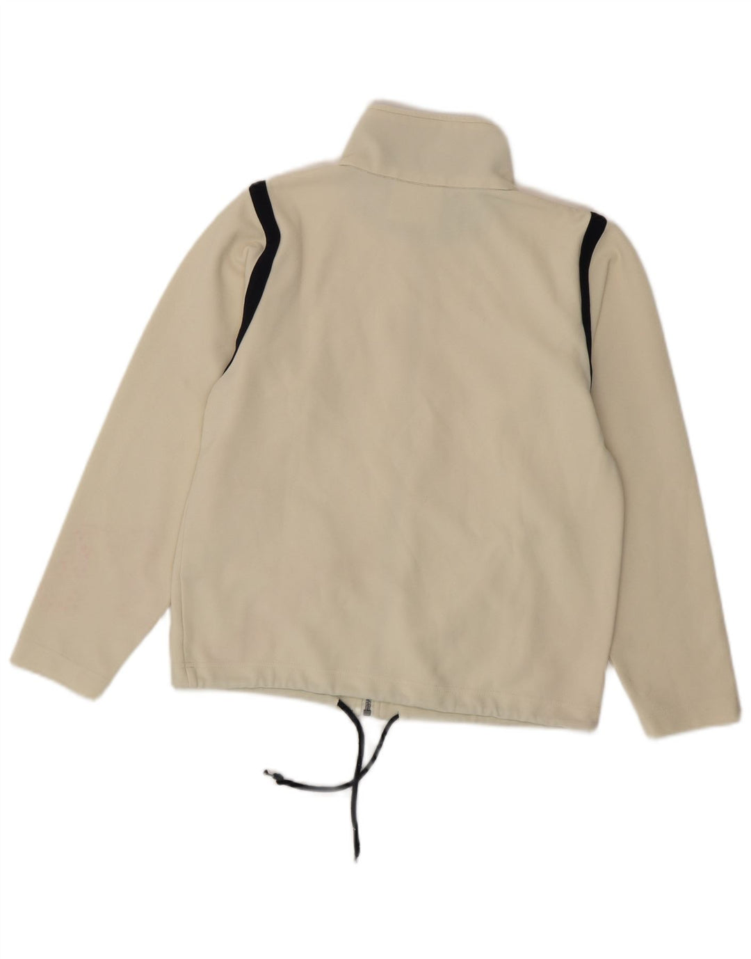 KAPPA Женский спортивный костюм Верхняя куртка UK 14 Средний полиэстер в белую полоску