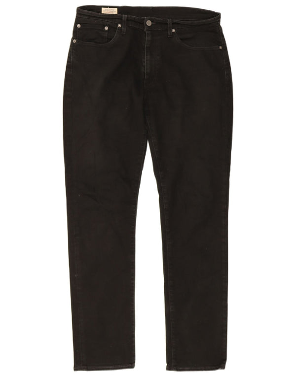 Мужские джинсы Levi's 511 Slim W34 L32, черный хлопок