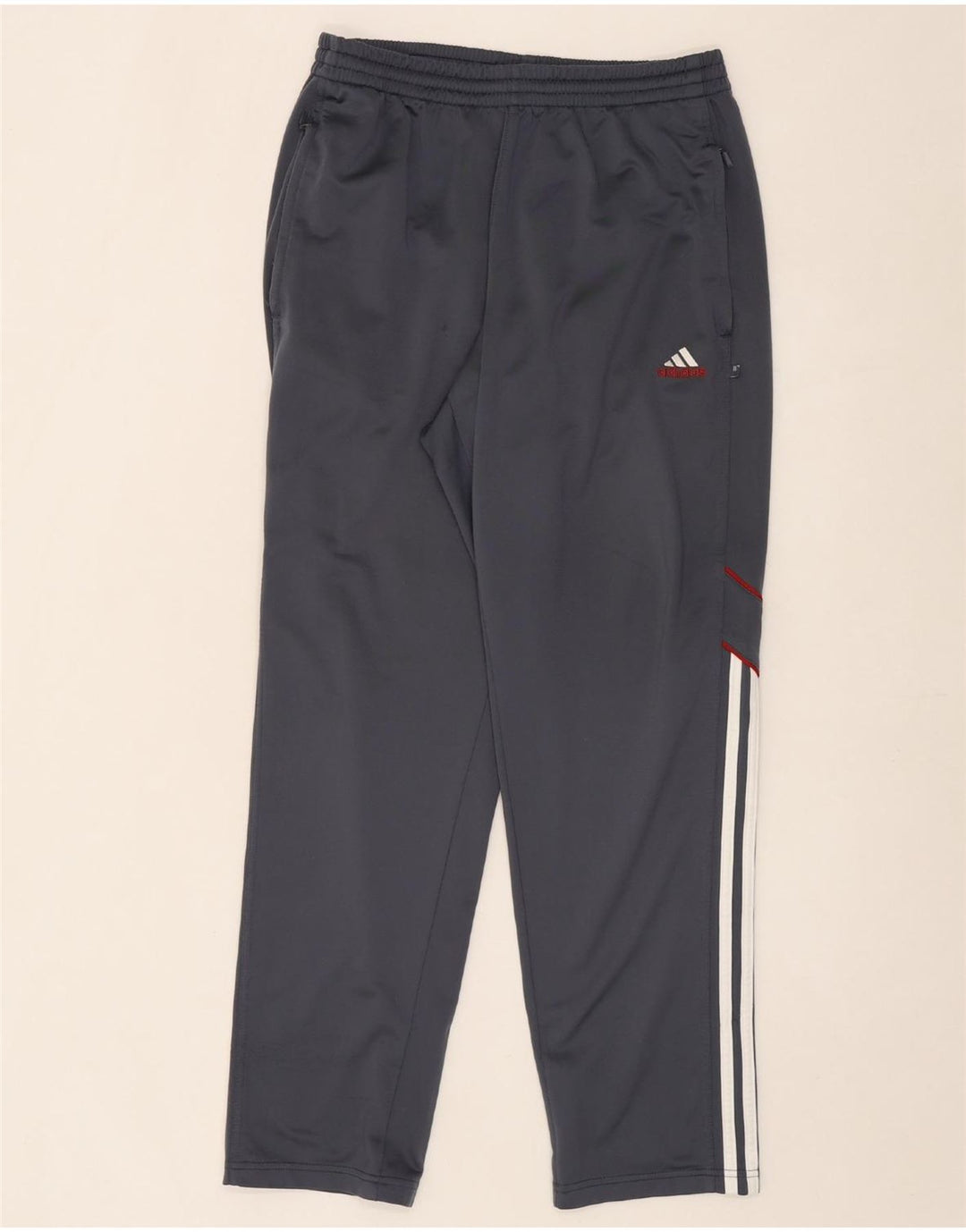ADIDAS Mens Tracksuit Trousers Large  Grey Polyester Vintage Adidas and Second-Hand Adidas from Messina Hembry 