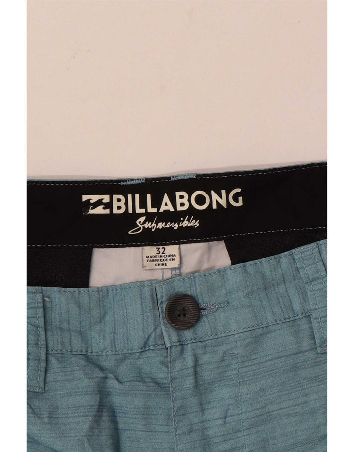 Мужские шорты чинос Billabong W32, средние синие в тонкую полоску