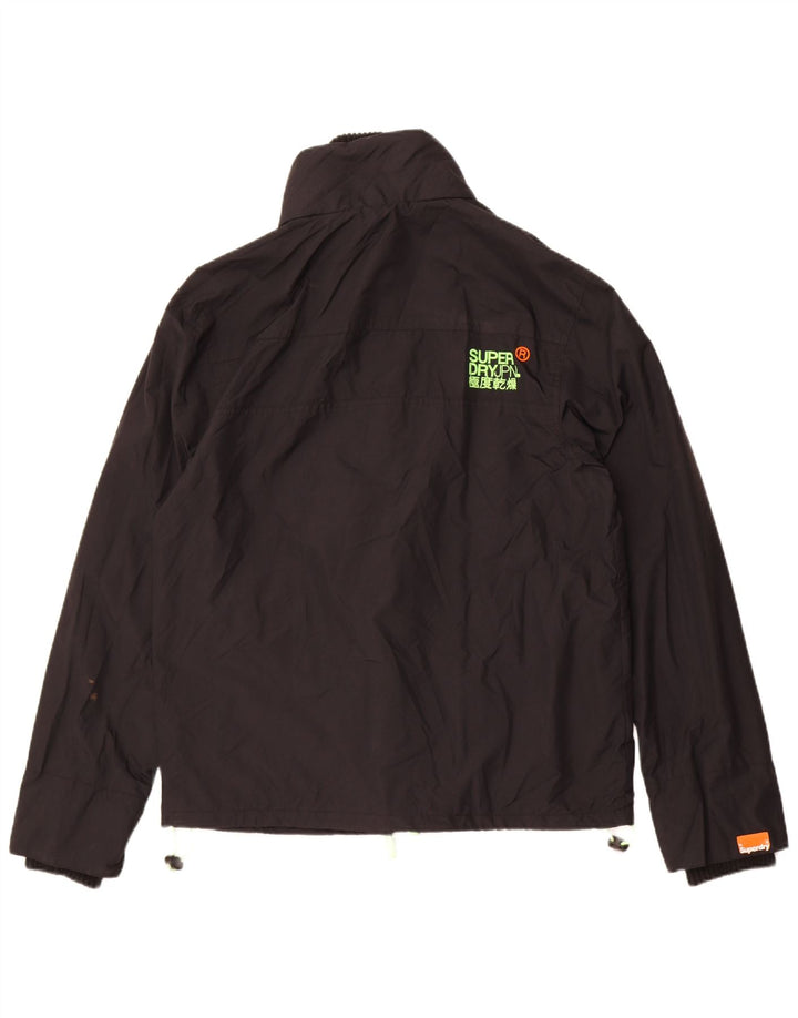 Мужская ветровка-ветровка Superdry UK 42 XL, черный нейлон