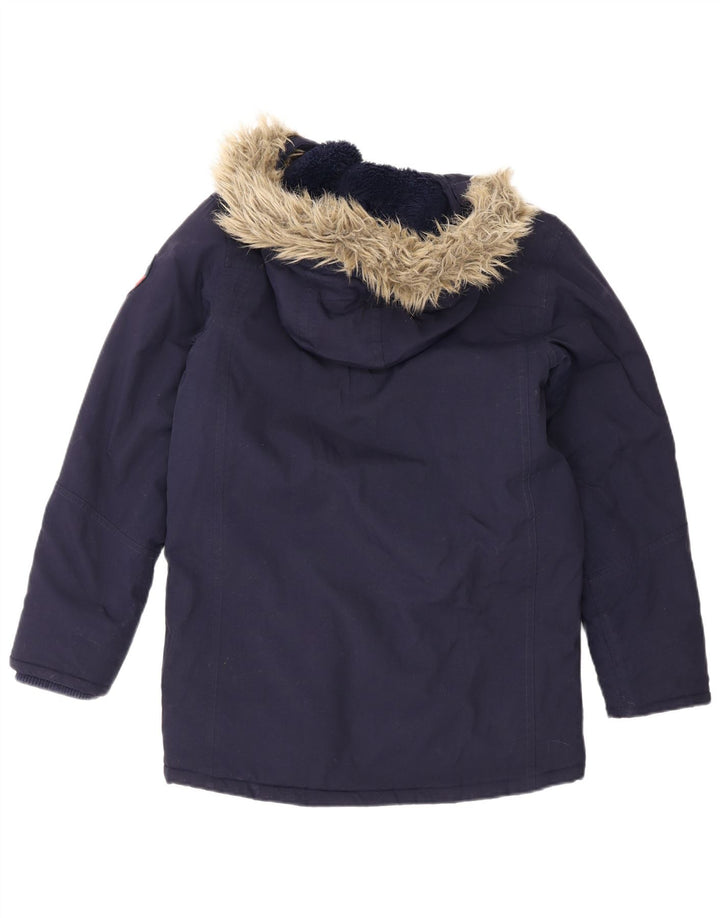 Berghaus Утепленная куртка с капюшоном для мальчиков 12-13 лет Темно-синий Полиамид