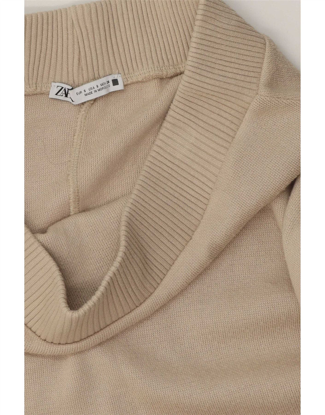 Женская юбка-миди Zara, маленькая W26, бежевая