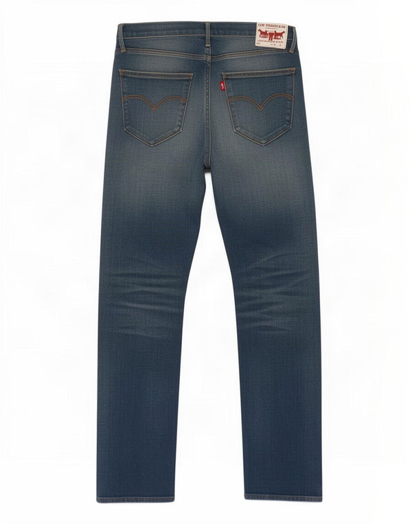Мужские прямые джинсы Levi's 504 W34 L31 синие