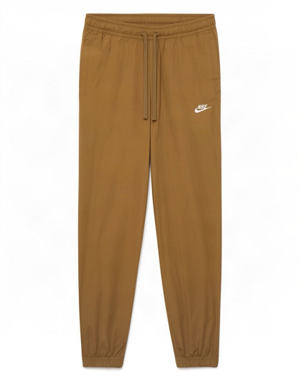 Женские брюки-джоггеры Nike большие W34 L29, хлопок цвета хаки