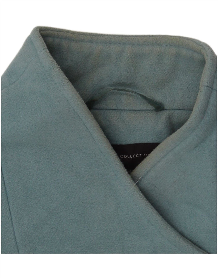 Женское пальто свободного кроя Marks & Spencer UK 18 XL, синее, полиэстер