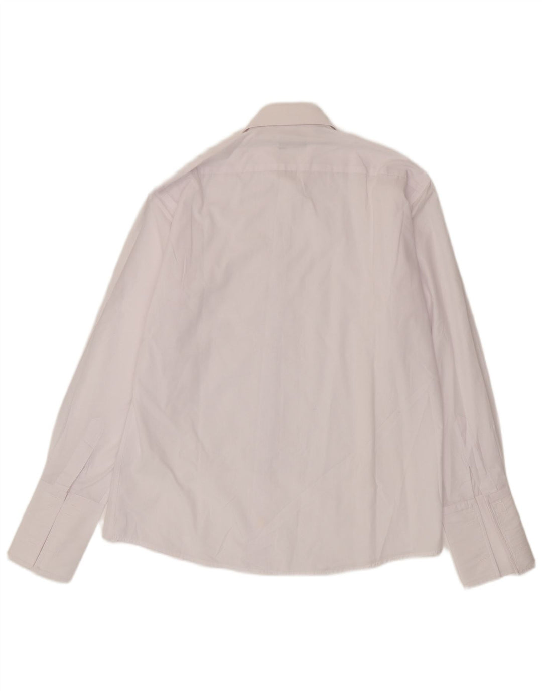 Мужская деловая рубашка Pierre Cardin, размер 39 15 1/2 SM, белый хлопок, средний размер