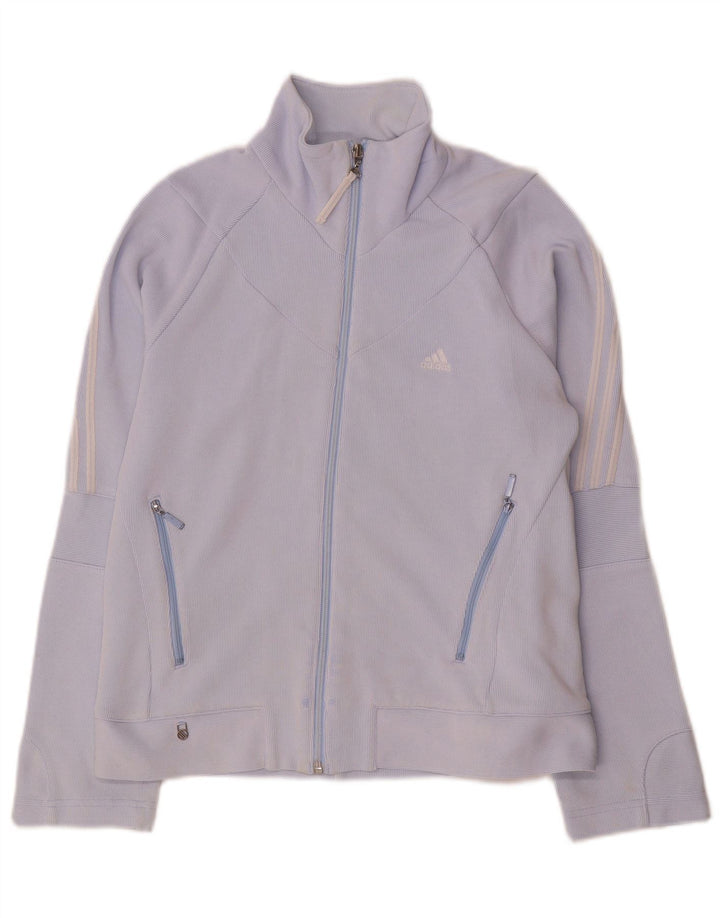Женский спортивный костюм Adidas Top Jacket UK 12, средний синий хлопок