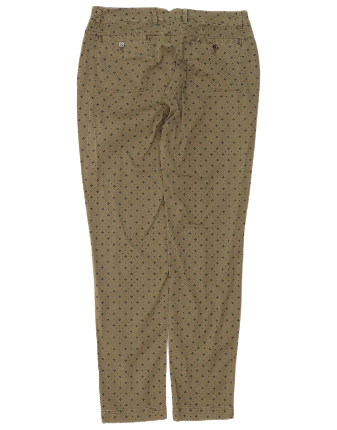 ORVIS Женские узкие повседневные брюки США 8 Средний W30 L29 Хаки Пятнистый хлопок