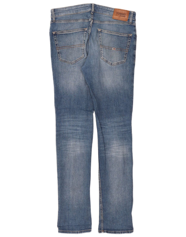Женские узкие джинсы Tommy Hilfiger Scanton W32 L34, синий хлопок